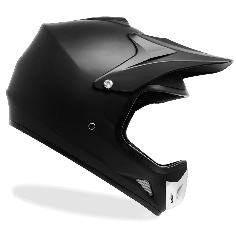 GDM DK-630 Youth Motocross Helmet Small / Matte Black GDM DK-630 Youth Motocross Helmet Small / Matte Black