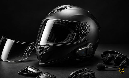 GDM Helmet Accessories Guide: Shields, Vents & Bluetooth Headsets