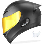GDM Ghost Motorcycle Helmet with Bluetooth Headset