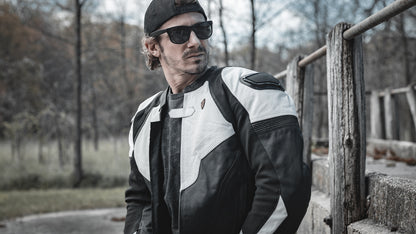 GDM DELTA Leather Racing Jacket