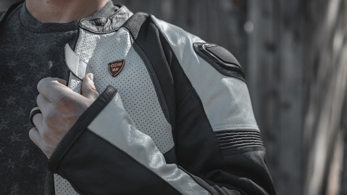 GDM DELTA Leather Racing Jacket