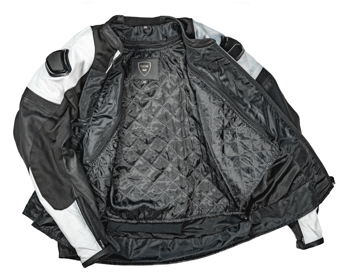 GDM DELTA Leather Racing Jacket