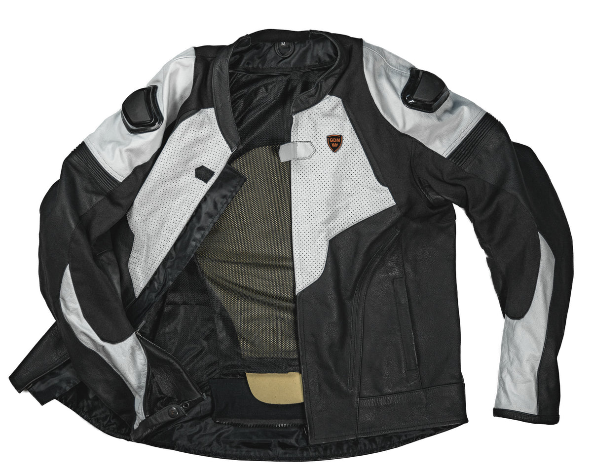 GDM DELTA Leather Racing Jacket