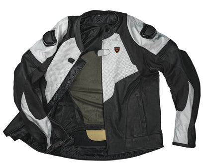 GDM DELTA Leather Racing Jacket