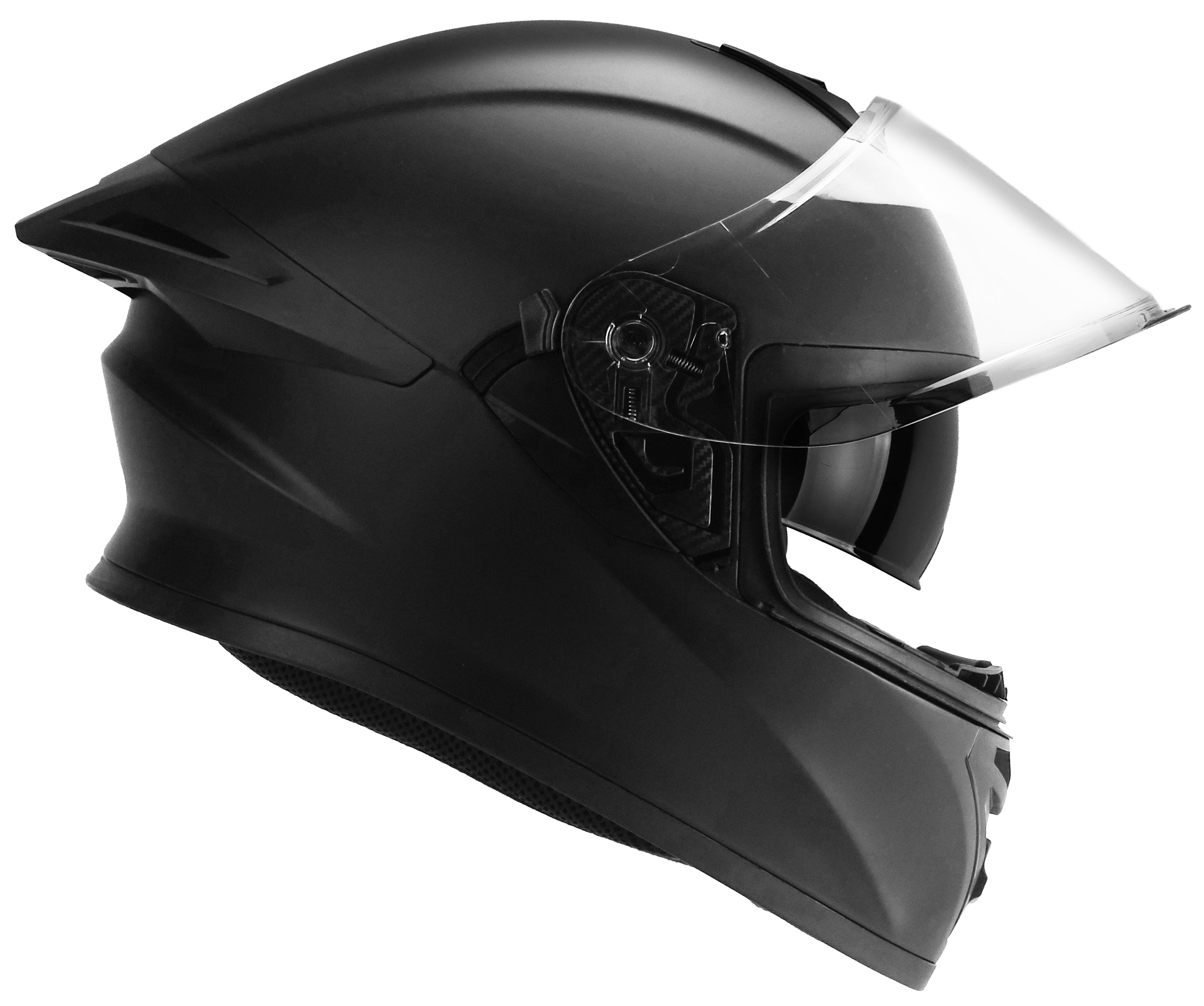 2018 bluetooth motorcycle helmets K3 Carbon Fiber Helmet - Headset Matte Black 1 GDM HyperSonic Bluetooth 5.0 Technology Offers Riders Single Button Control for Hands White Full Face Motorcycle Helmet