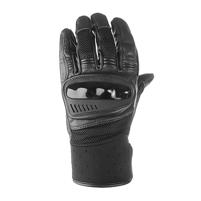 GDM GD7 Leather Armored Motorcycle Gloves — Ventilated, Reinforced, Street & Sport Ready