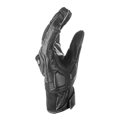 GDM GD7 Leather Armored Motorcycle Gloves — Ventilated, Reinforced, Street & Sport Ready