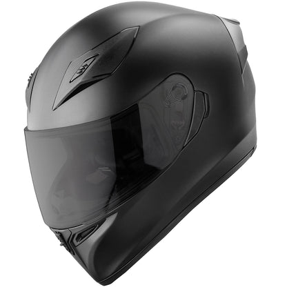 GDM Ghost Full Face Motorcycle Helmet Matte Black