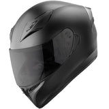 GDM Ghost Full Face Motorcycle Helmet Matte Black
