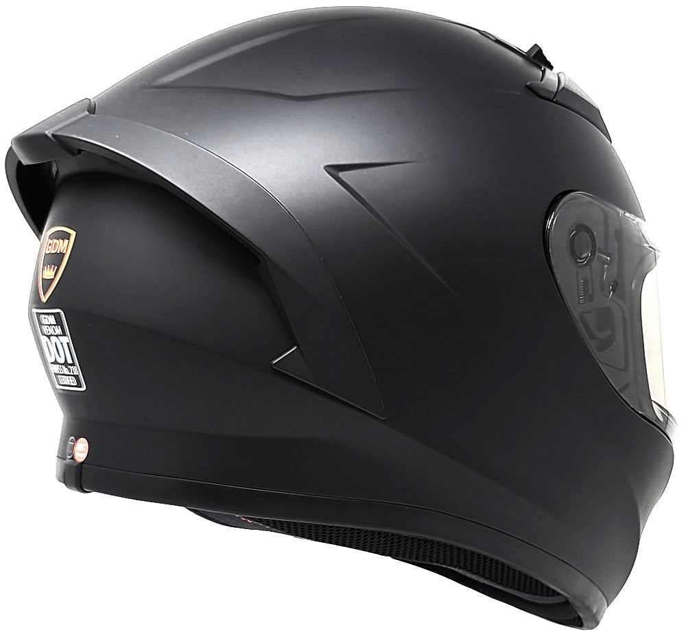 GDM Full Face Motorcycle Helmet with Bluetooth
