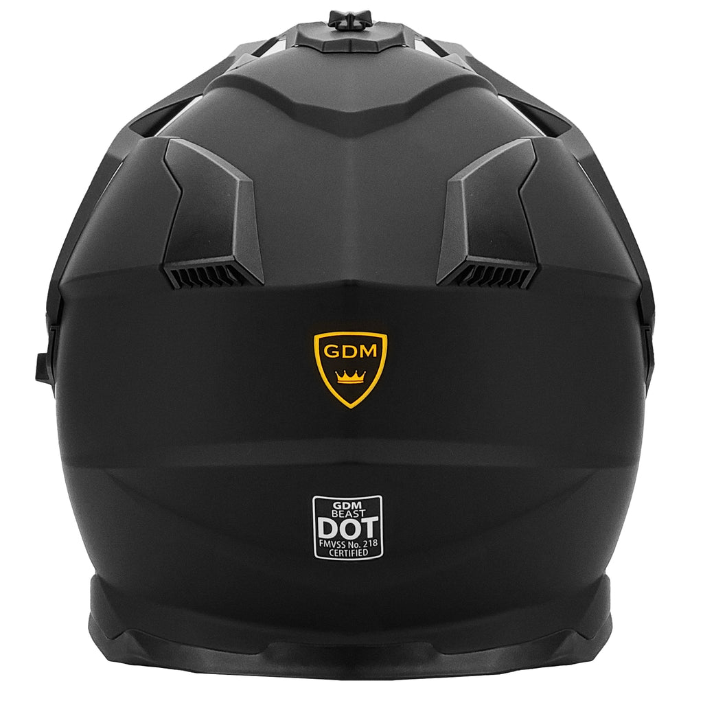 GDM BEAST Bluetooth Dual-Sport Dirt Bike Helmet