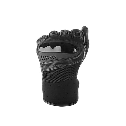 GDM GD7 Leather Armored Motorcycle Gloves — Ventilated, Reinforced, Street & Sport Ready