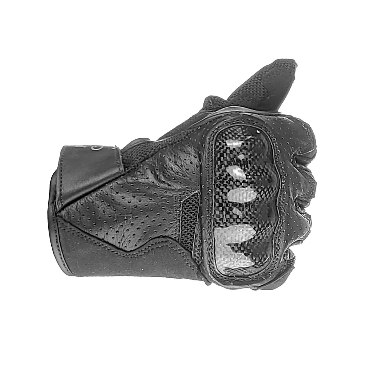 GDM GD5 Armored Leather Motorcycle Gloves — Ventilated, Reinforced, Street & Sport Ready