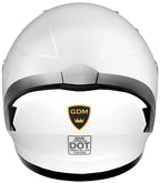 GDM Full Face Motorcycle Helmet with Bluetooth