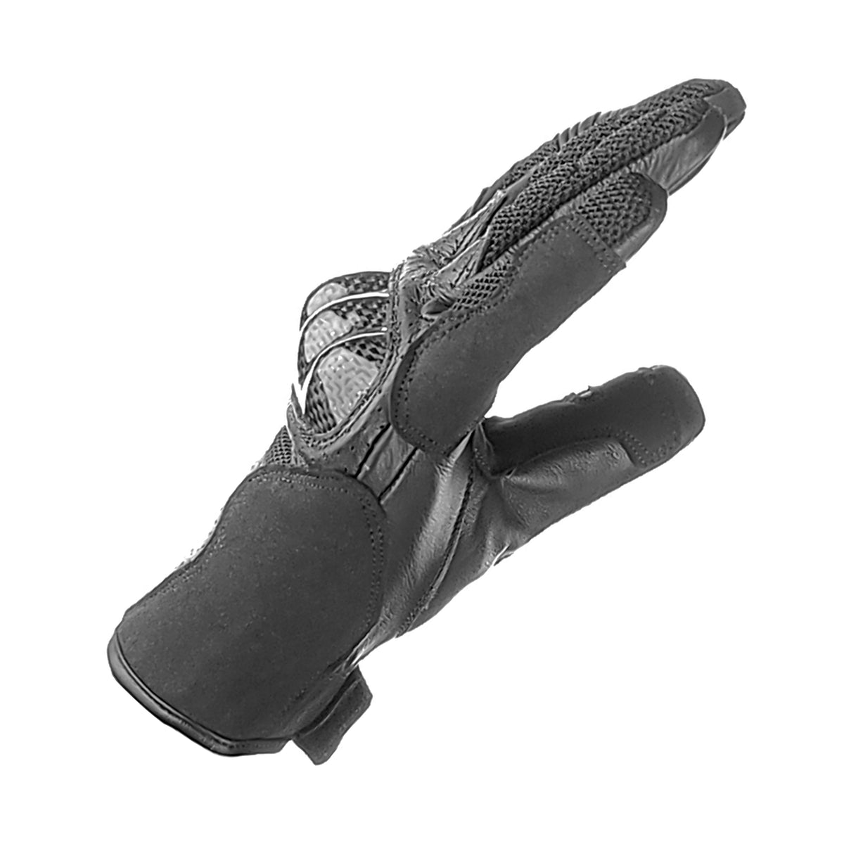 GDM GD5 Armored Leather Motorcycle Gloves — Ventilated, Reinforced, Street & Sport Ready