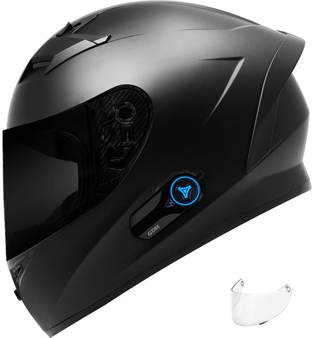 GDM VENOM Motorcycle Helmet with HYPERSONIC Bluetooth Intercom