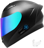 GDM VENOM Motorcycle Helmet with HYPERSONIC Bluetooth Intercom