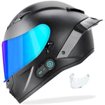 GDM DEMON Bluetooth Motorcycle Helmet with Intercom
