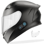 GDM VENOM Motorcycle Helmet with Bluetooth Headset
