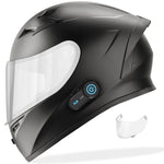 Casco de motocicleta GDM VENOM con intercomunicador Bluetooth HYPERSONIC