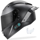 GDM DEMON Bluetooth Motorcycle Helmet with Intercom