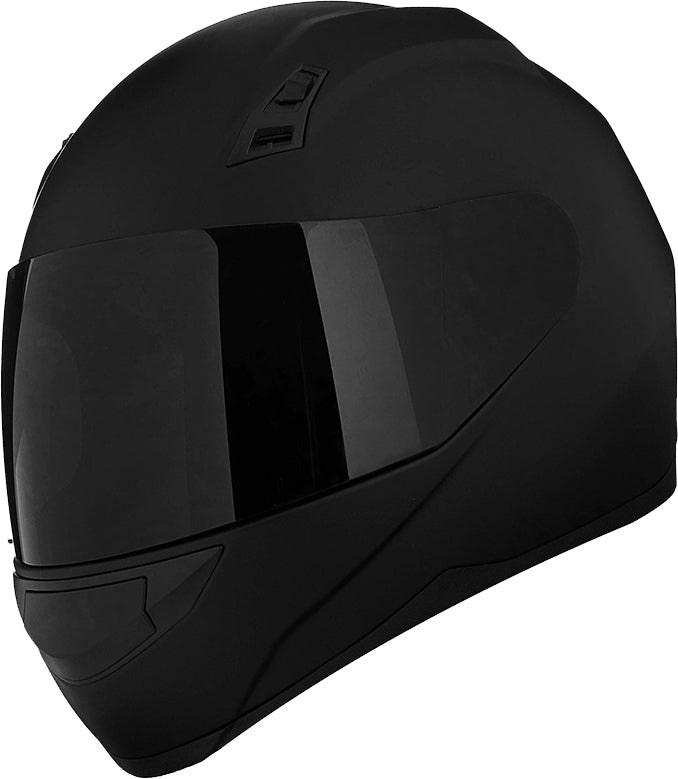 GDM DK-140 Full Face Motorcycle Helmet Matte Black – rideGDM