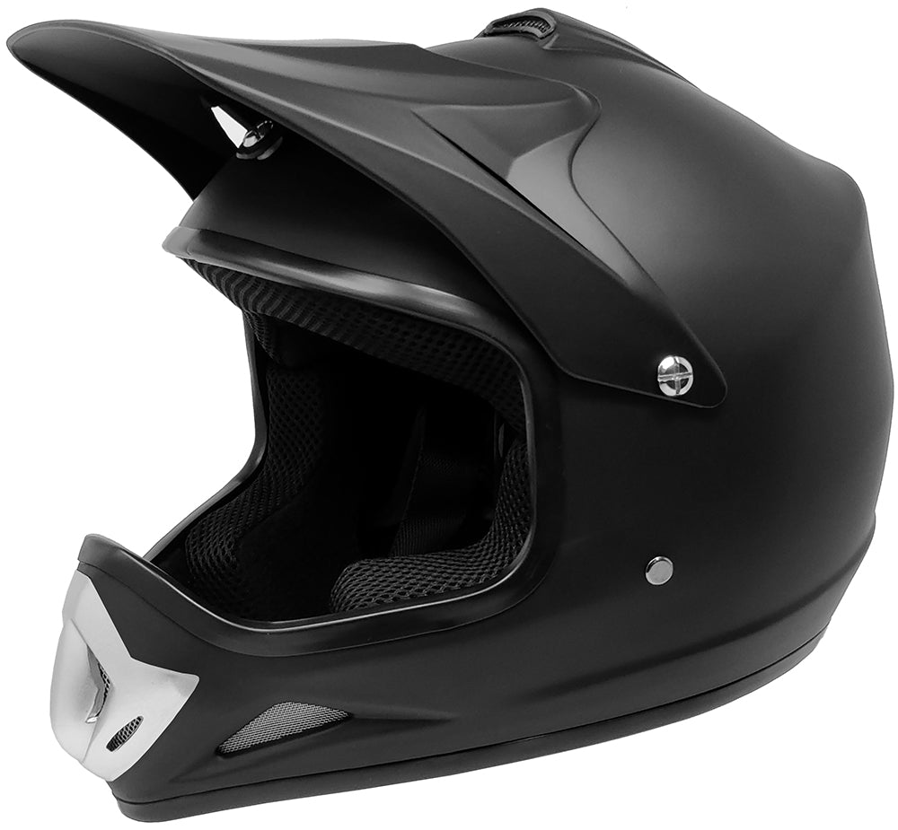 GDM DK-630 Youth Motocross Helmet Small / Matte Black GDM DK-630 Youth Motocross Helmet Small / Matte Black