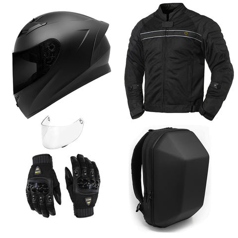 Paquete de equipo de protección para motocicletas GDM