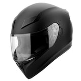 GDM Ghost Full Face Motorcycle Helmet Matte Black