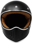 GDM REBEL Vintage Full Face Motorcycle Helmet