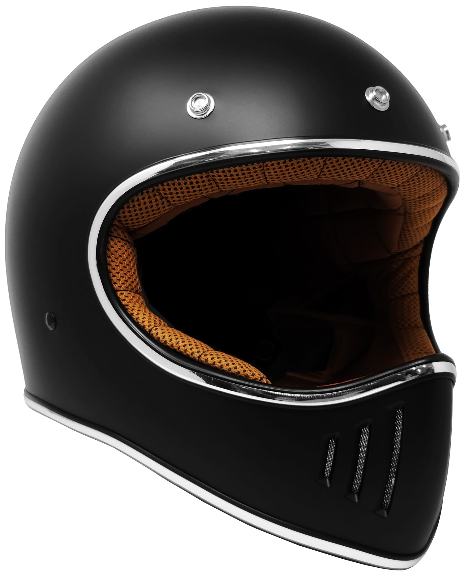 GDM REBEL Vintage Full Face Motorcycle Helmet