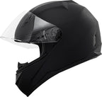 GDM DK-140 Full Face Motorcycle Helmet Matte Black