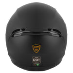 GDM Ghost Full Face Motorcycle Helmet Matte Black