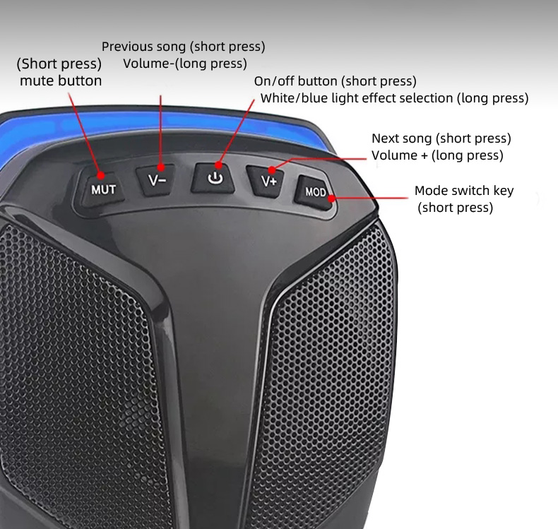 ATV Bluetooth Audio System Speakers