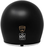 GDM REBEL Retro Motorcycle Helmet with Bluetooth Headset