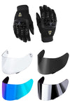 Paquete de equipo de protección para motocicletas GDM (Premium Connect)