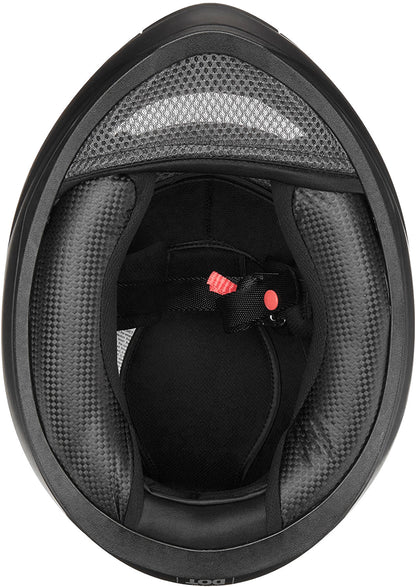 GDM DK-140 Full Face Motorcycle Helmet Matte Black