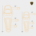 GDM Motorcycle Knee, Shin Protectors & Elbow Guards