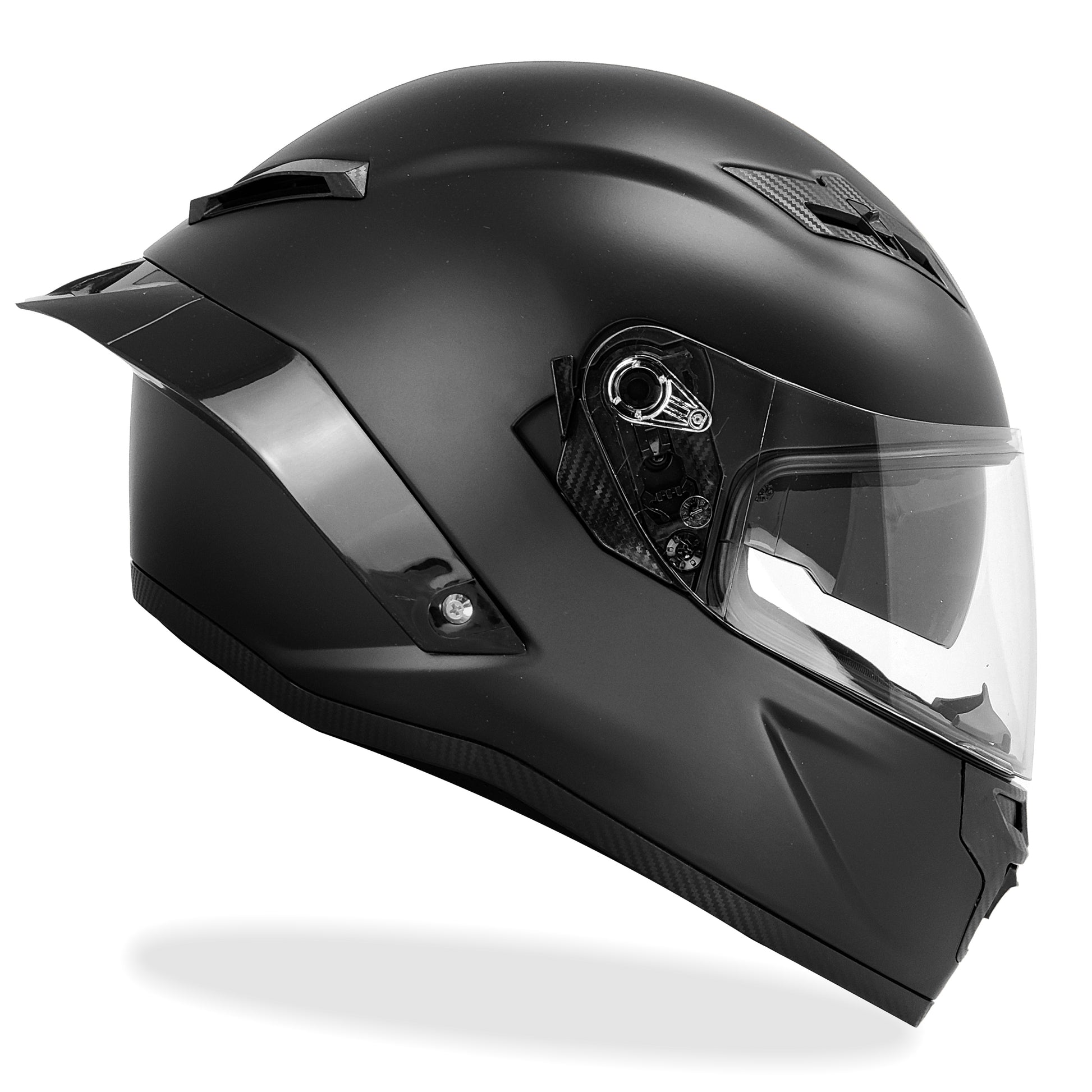 gdm duke helmets dk 350 full face motorcycle helmet DEMON Matte Black / Chrome & Clear / 2XL Bell Division Helmet Matte Team_Los Angeles Rams DOT FMVSS Options:HELMET AM CHANTILLY BK XL