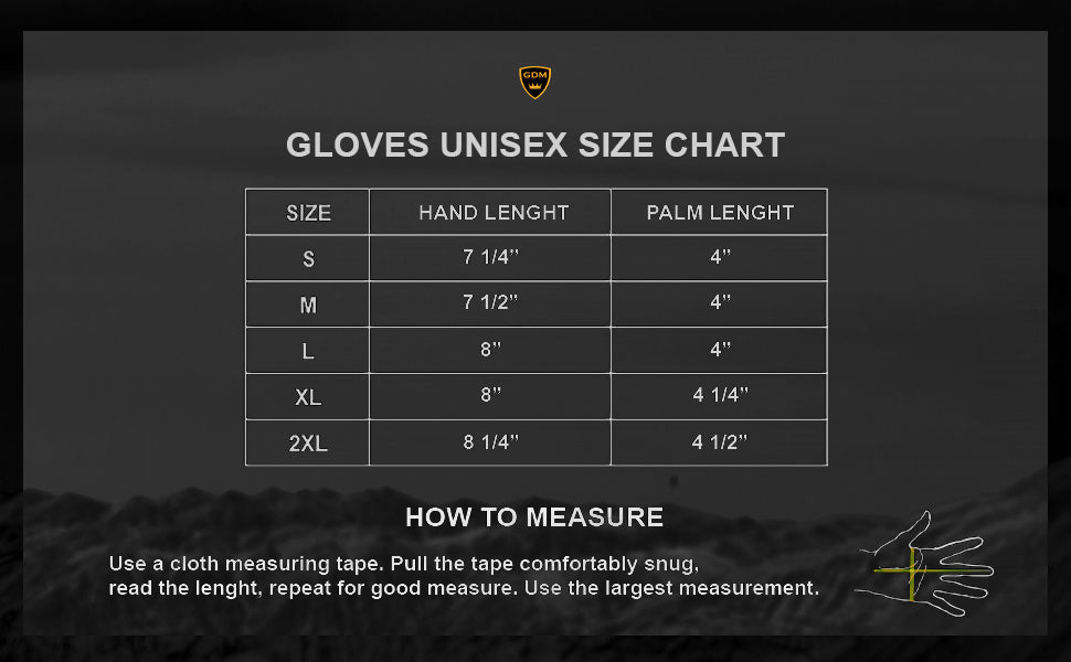 GDM Motorcycle Gloves