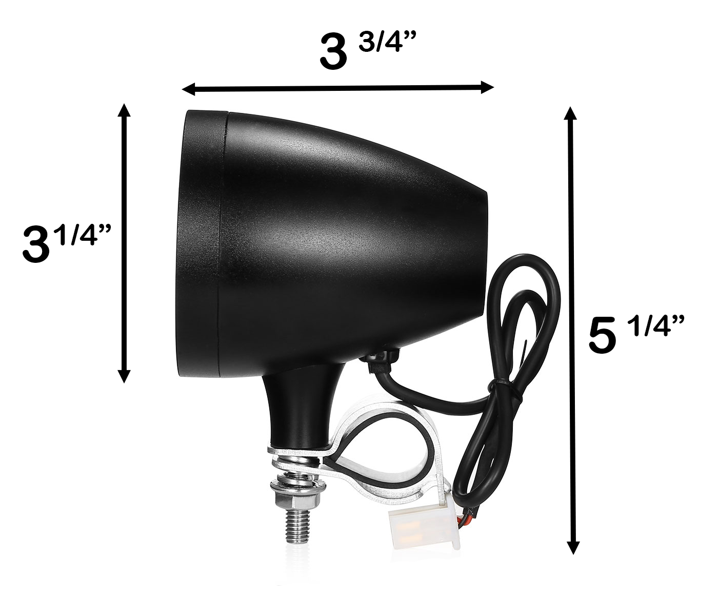 Motorcycle Speakers HD Bluetooth Audio System