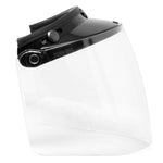 Visera protectora abatible de 3 broches GDM Rebel (transparente)