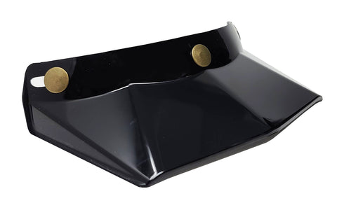 Visera solar con 3 botones a presión para casco vintage GDM