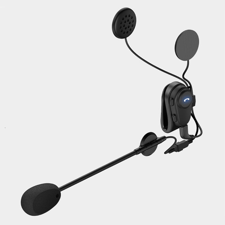 GDM RENEGADE Bluetooth Open Face Motorcycle Helmet 3/4 Vintage Matte Black